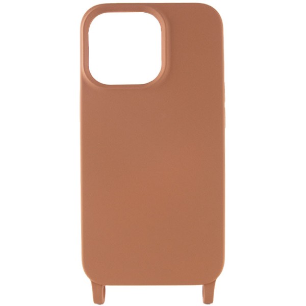Чохол TPU two straps California для Apple iPhone 13 (6.1") Коричневий