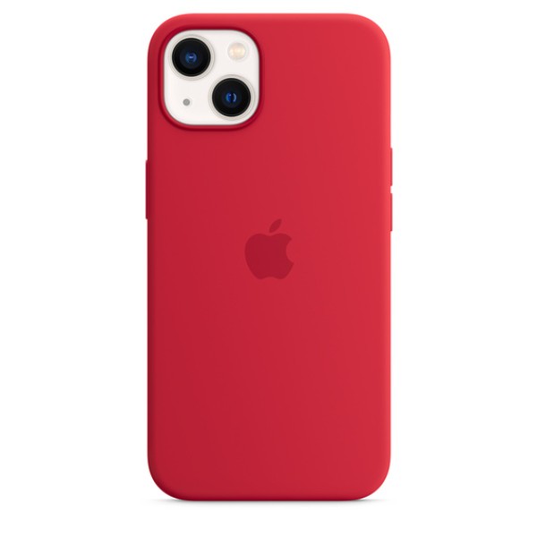 Чохол-накладка iPhone 13 Apple Silicone Case 1:1 with MagSafe Red