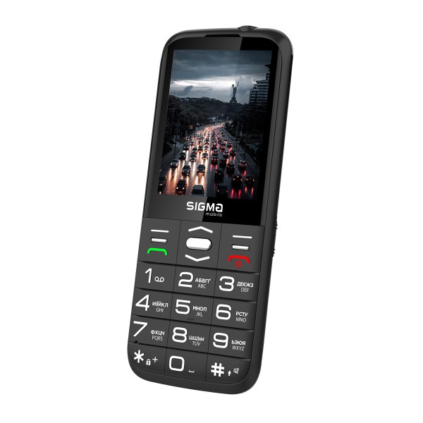 Телефон Sigma Mobile Comfort 50 Grace Black 2023 Телефон Sigma Mobile Comfort 50 Grace Black 2023