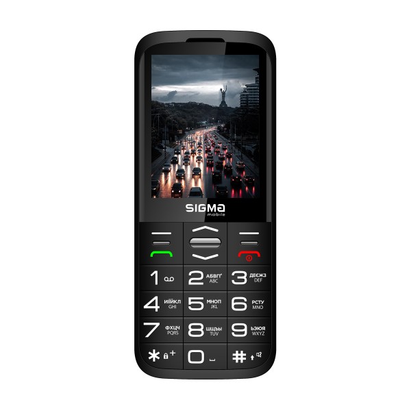 Телефон Sigma Mobile Comfort 50 Grace Black 2023