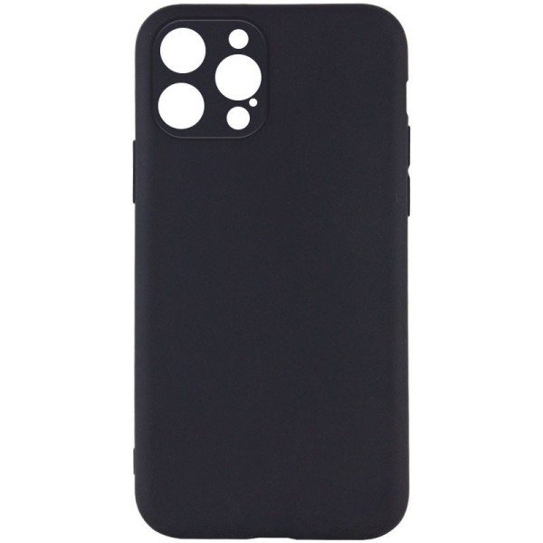 Чохол TPU Epik Black Full Camera для Apple iPhone 12 Pro (6.1") Чорний