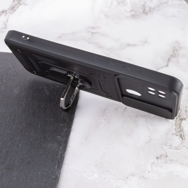 Ударостійкий чохол Camshield Serge Ring для Xiaomi Redmi 9C / Redmi 10A Чорний Ударостійкий чохол Camshield Serge Ring для Xiaomi Redmi 9C / Redmi 10A Чорний