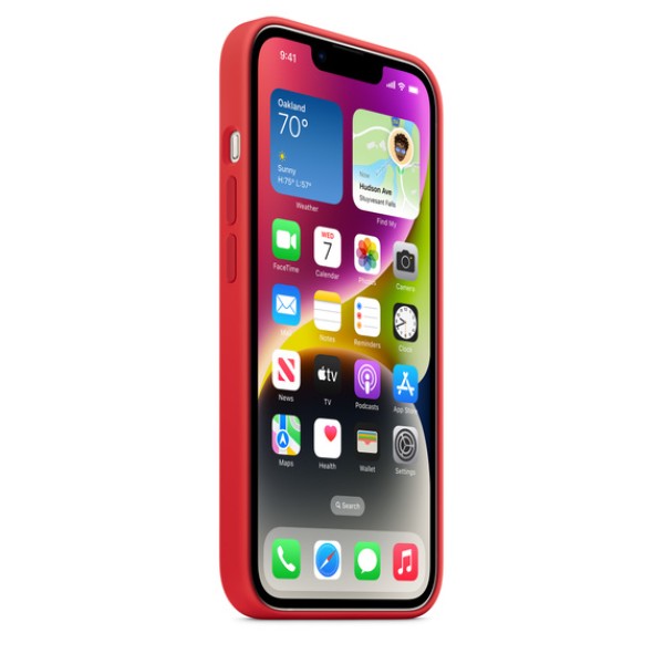 Чохол-накладка iPhone 14 Apple Silicone Case 1:1 with MagSafe Red