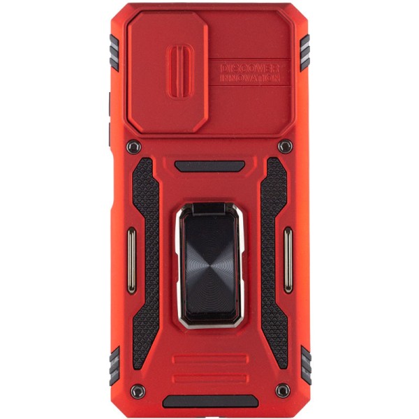 Ударостійкий чохол Camshield Army Ring для Xiaomi Redmi 9A Червоний / Red Ударостійкий чохол Camshield Army Ring для Xiaomi Redmi 9A Червоний / Red