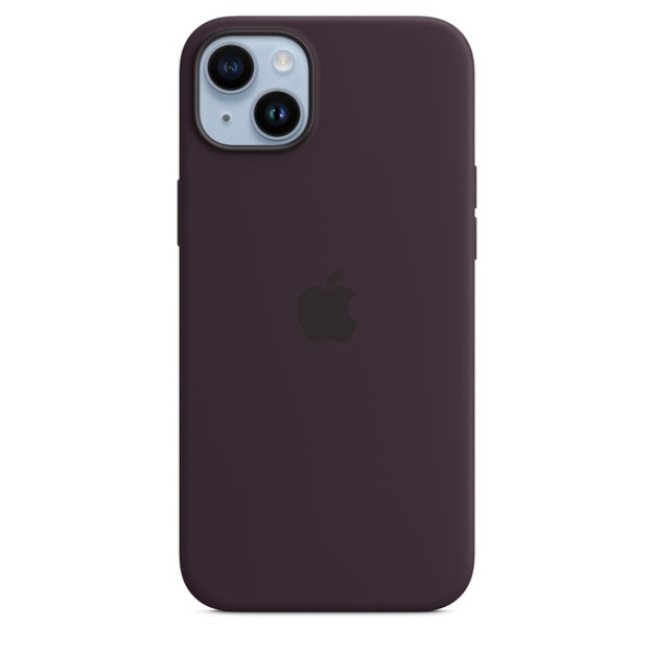 Чохол-накладка iPhone 14 Plus Apple Silicone Case 1:1 with MagSafe Elderberry