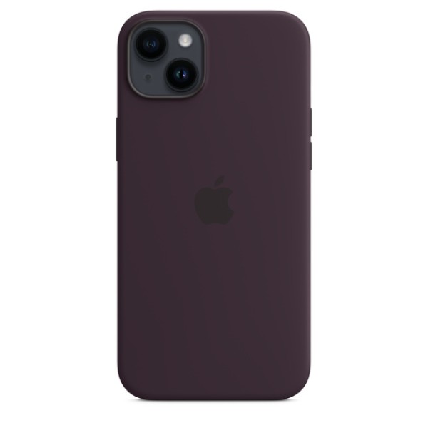 Чохол-накладка iPhone 14 Plus Apple Silicone Case 1:1 with MagSafe Elderberry