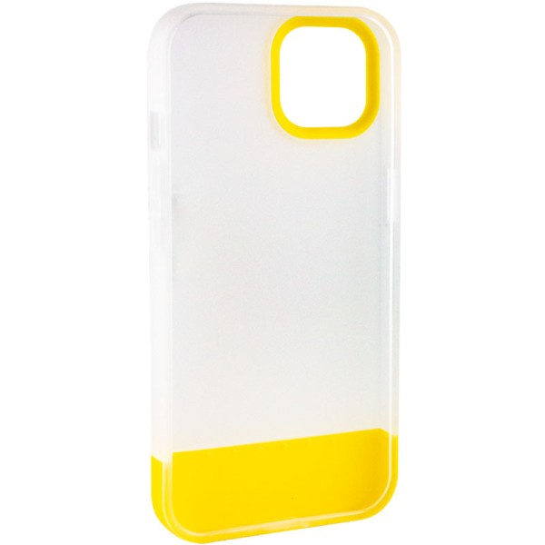 Чохол TPU+PC Bichromatic для Apple iPhone 12 Pro / 12 (6.1") Matte / Yellow Чохол TPU+PC Bichromatic для Apple iPhone 12 Pro / 12 (6.1") Matte / Yellow