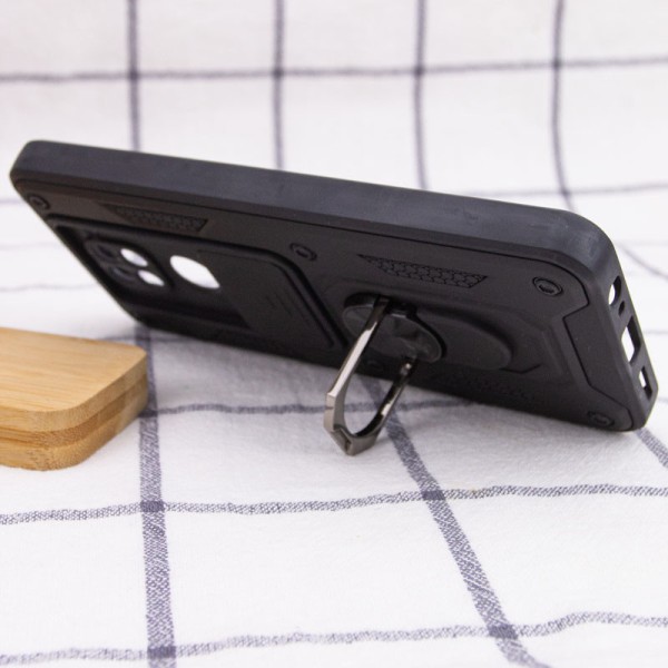 Ударостійкий чохол Camshield Serge Ring для Xiaomi Redmi Note 9 / Redmi 10X Чорний Ударостійкий чохол Camshield Serge Ring для Xiaomi Redmi Note 9 / Redmi 10X Чорний