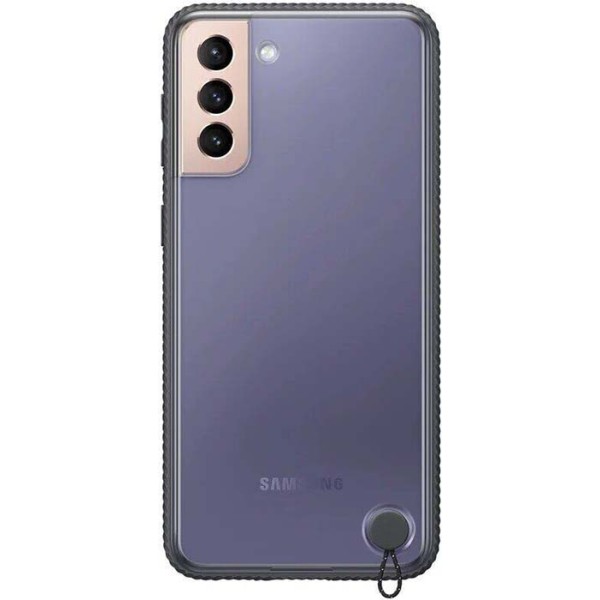 Чохол-накладка Samsung S21 Plus Clear Protective Cover EF-GG996CBEGRU Black