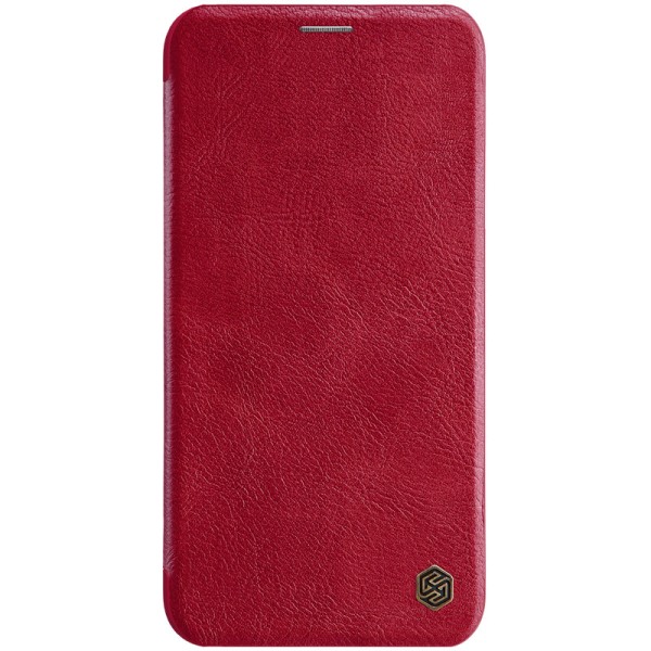 Шкіряний чохол (книжка) Nillkin Qin Series для Apple iPhone 11 Pro (5.8") Червоний