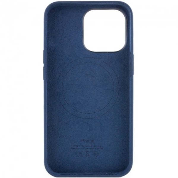 Чохол-накладка iPhone 13 Pro Max Apple Silicone Case with Animation & MagSafe Abyss Blue