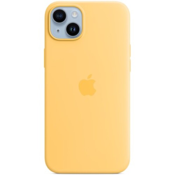Чохол-накладка Apple iPhone 14 Plus Silicone Case with MagSafe - Sunglow (MPTD3)