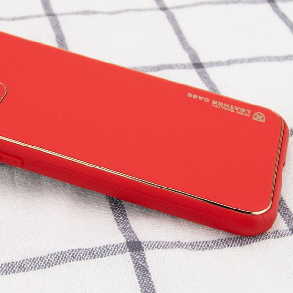 Шкіряний чохол Xshield для Apple iPhone 14 (6.1") Червоний / Red