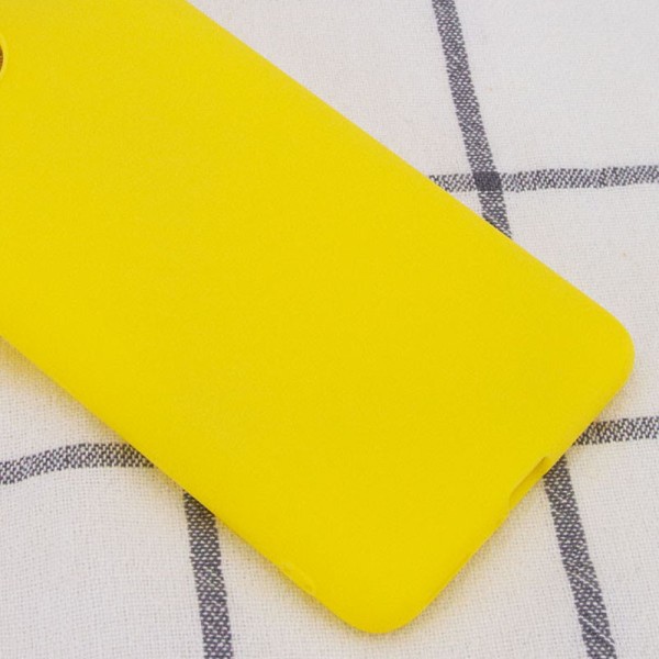 Силіконовий чохол Candy для Samsung Galaxy A73 5G Жовтий