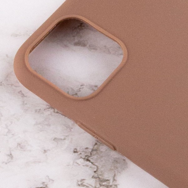 Силіконовий чохол Candy для Apple iPhone 14 Plus (6.7") Коричневий Силіконовий чохол Candy для Apple iPhone 14 Plus (6.7") Коричневий
