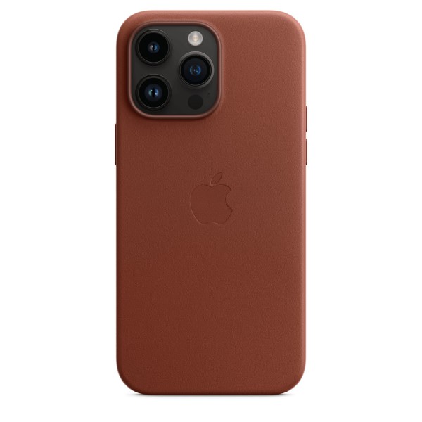 Чохол-накладка Apple iPhone 14 Pro Max Leather Case with MagSafe - Umber (MPPQ3) Чохол-накладка Apple iPhone 14 Pro Max Leather Case with MagSafe - Umber (MPPQ3)