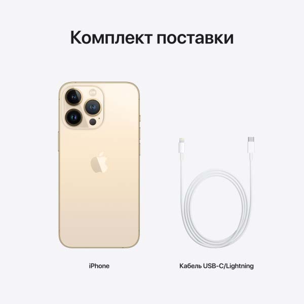 Смартфон Apple iPhone 13 Pro Max 1TB Gold (MLLM3)