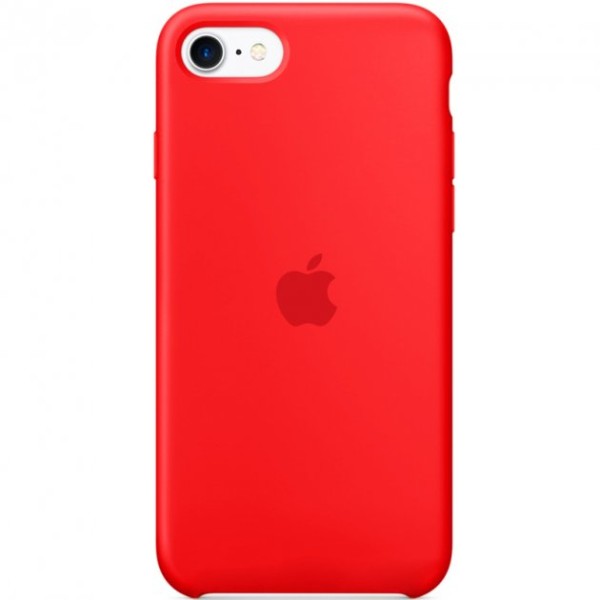 Чохол-накладка iPhone SE (2020) Apple AAA Silicone case Red