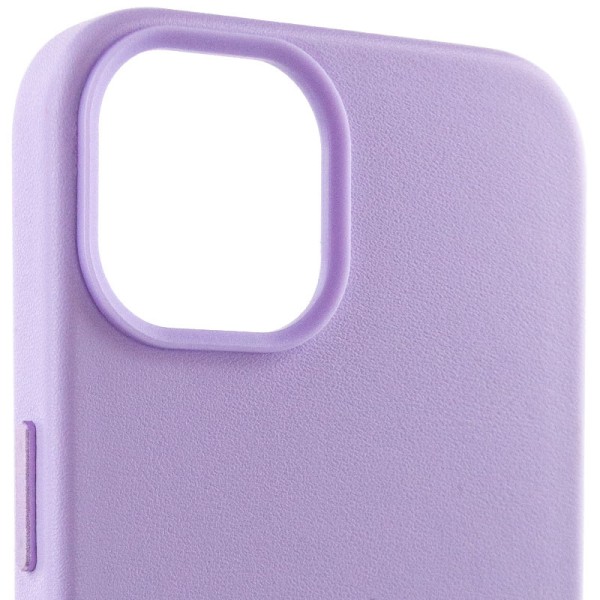 Шкіряний чохол Leather Case (AA Plus) with MagSafe для Apple iPhone 14 (6.1") Elegant purple Шкіряний чохол Leather Case (AA Plus) with MagSafe для Apple iPhone 14 (6.1") Elegant purple
