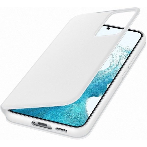 Чохол-книжка Samsung S22 Plus Smart Clear View Cover EF-ZS906CWEGRU White Чохол-книжка Samsung S22 Plus Smart Clear View Cover EF-ZS906CWEGRU White