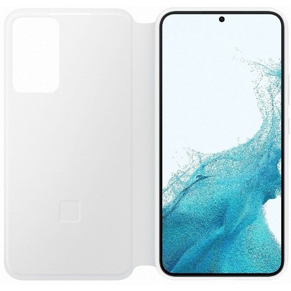 Чохол-книжка Samsung S22 Plus Smart Clear View Cover EF-ZS906CWEGRU White Чохол-книжка Samsung S22 Plus Smart Clear View Cover EF-ZS906CWEGRU White