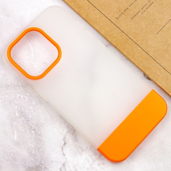 Чохол TPU+PC Bichromatic для Apple iPhone 13 Pro Max (6.7") Matte / Orange