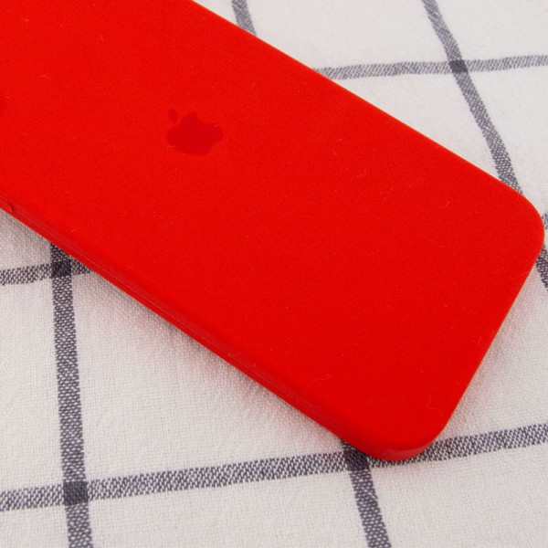 Чохол Silicone Case Square Full Camera Protective (AA) для Apple iPhone 11 Pro (5.8") Червоний / Red
