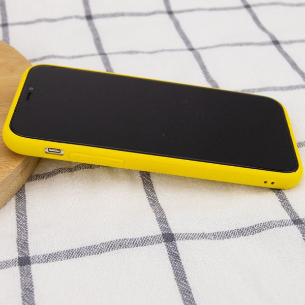 Шкіряний чохол Xshield для Apple iPhone 14 Plus (6.7") Жовтий / Yellow