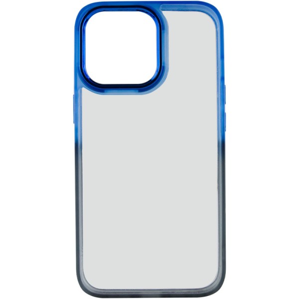 Чохол TPU+PC Fresh sip series для Apple iPhone 13 Pro (6.1") Чорний / Синій