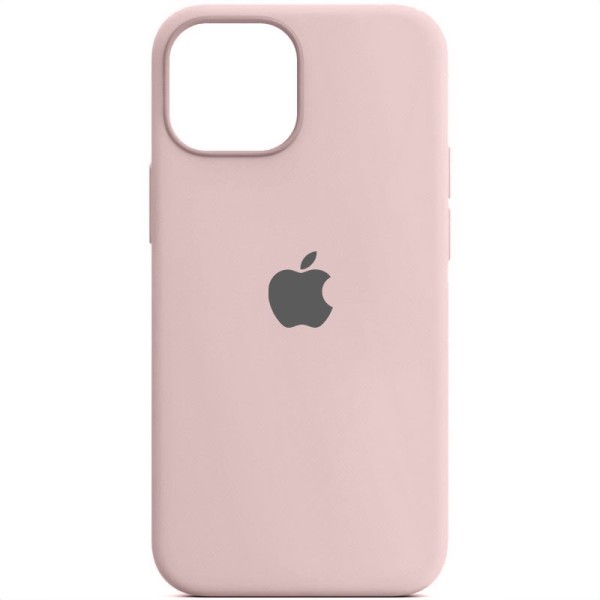 Чохол Silicone Case Full Protective (AA) для Apple iPhone 14 Plus (6.7") Рожевий / Chalk Pink