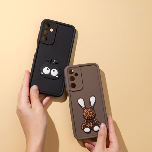 Чохол Pretty Things Case Samsung Galaxy A25 black/fluffy black Чохол Pretty Things Case Samsung Galaxy A25 black/fluffy black