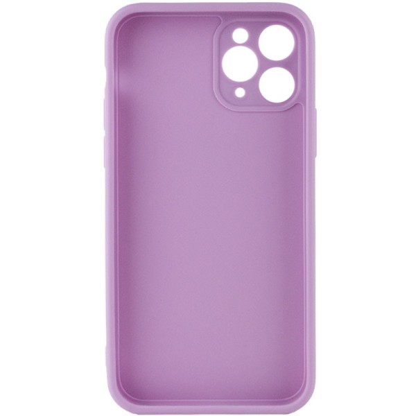 Силіконовий чохол Candy Full Camera для Apple iPhone 11 Pro Max (6.5") Бузковий / Dasheen Силіконовий чохол Candy Full Camera для Apple iPhone 11 Pro Max (6.5") Бузковий / Dasheen