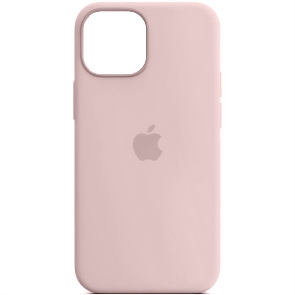 Чохол Silicone Case Full Protective (AA) для Apple iPhone 14 Plus (6.7") Рожевий / Chalk Pink