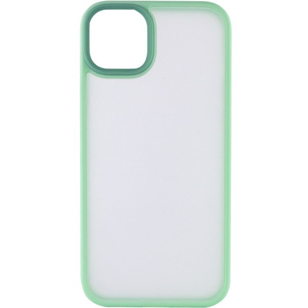 TPU+PC чохол Metal Buttons для Apple iPhone 14 (6.1") М'ятний TPU+PC чохол Metal Buttons для Apple iPhone 14 (6.1") М'ятний