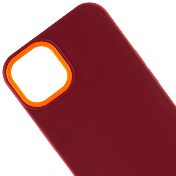 Чохол TPU+PC Bichromatic для Apple iPhone 11 (6.1") Brown burgundy / Orange Чохол TPU+PC Bichromatic для Apple iPhone 11 (6.1") Brown burgundy / Orange