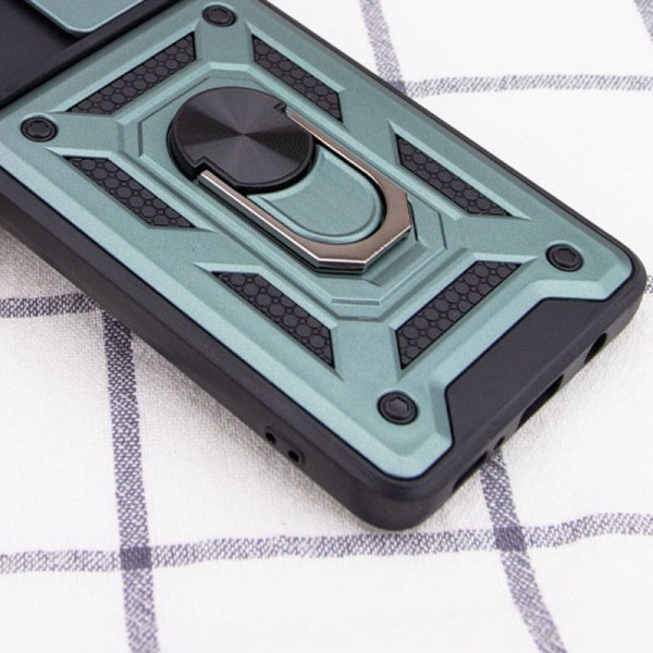 Ударостійкий чохол Camshield Serge Ring для Xiaomi Poco M4 Pro 5G Зелений Ударостійкий чохол Camshield Serge Ring для Xiaomi Poco M4 Pro 5G Зелений