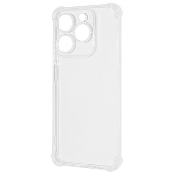 Чохол WXD Силікон 0.8 mm HQ Realme C61 4G/С63 4G clear