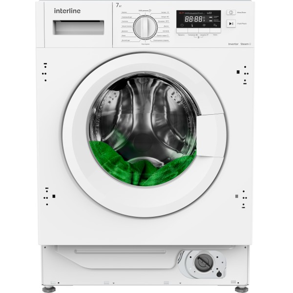 Пральна машина Interline WM 714016 PB Steam