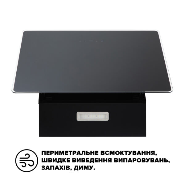Витяжка Interline FLOW BL A/60/GL/M