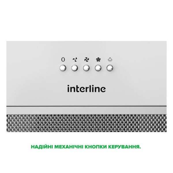 Витяжка Interline BLOW S WH A/60/PB