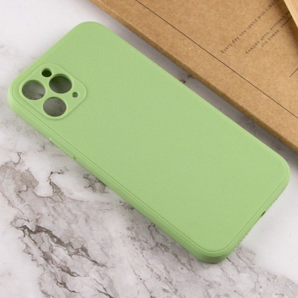 Силіконовий чохол Candy Full Camera для Apple iPhone 11 Pro Max (6.5") Фісташковий Силіконовий чохол Candy Full Camera для Apple iPhone 11 Pro Max (6.5") Фісташковий