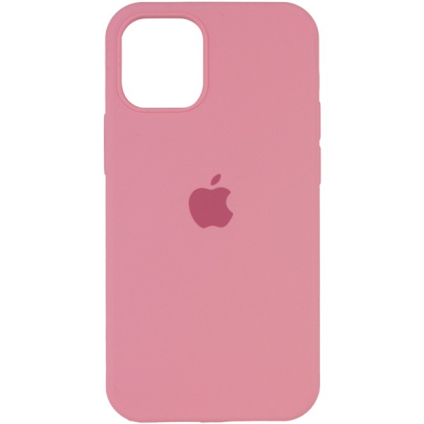 Чохол Silicone Case Full Protective (AA) для Apple iPhone 14 Plus (6.7") Рожевий / Light pink