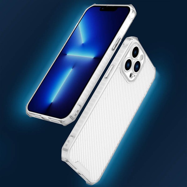 Чохол TPU Ease Carbon color series для Apple iPhone 13 Pro Max (6.7") Матовий / Прозорий Чохол TPU Ease Carbon color series для Apple iPhone 13 Pro Max (6.7") Матовий / Прозорий