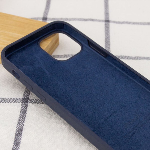 Чохол Silicone Case Full Protective (AA) для Apple iPhone 13 (6.1") Темний Синій / Midnight Blue