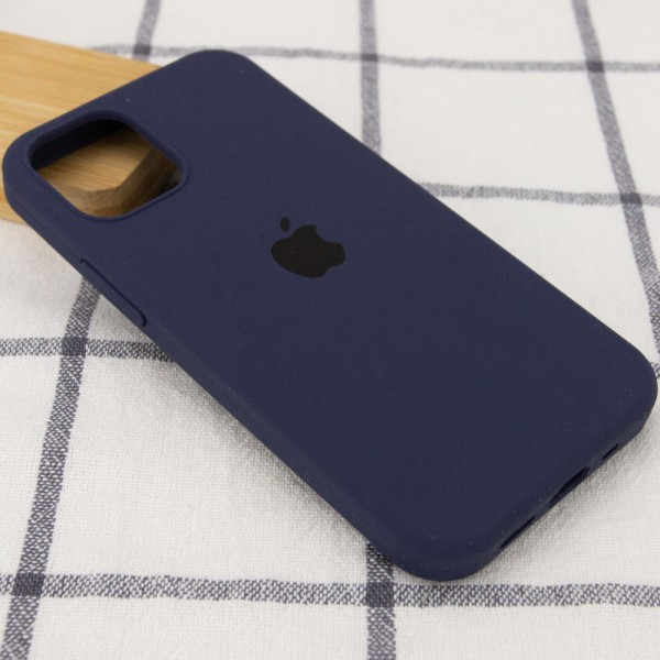 Чохол Silicone Case Full Protective (AA) для Apple iPhone 13 (6.1") Темний Синій / Midnight Blue