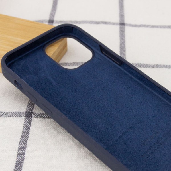 Чохол Silicone Case Full Protective (AA) для Apple iPhone 13 (6.1") Темний Синій / Midnight Blue