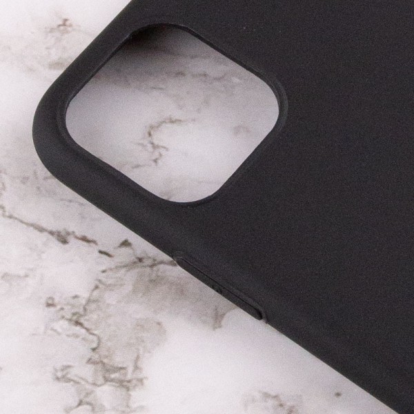 Силіконовий чохол Candy для Apple iPhone 14 (6.1") Чорний Силіконовий чохол Candy для Apple iPhone 14 (6.1") Чорний