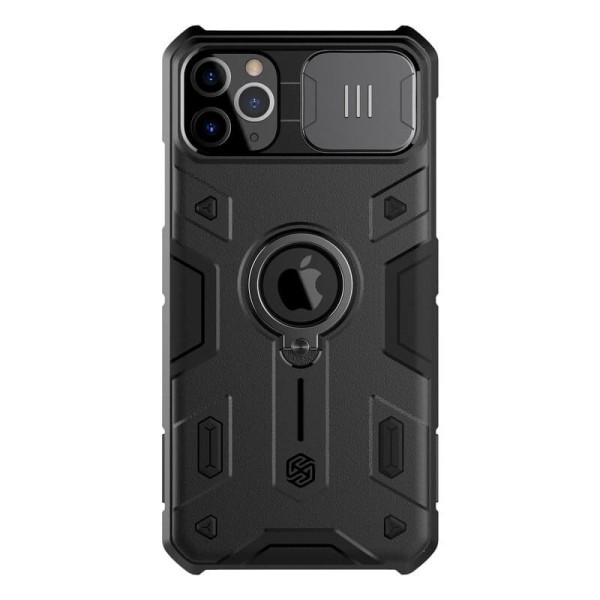 TPU+PC чохол Nillkin CamShield Armor (шторка на камеру) для Apple iPhone 11 Pro Max (6.5") Чорний