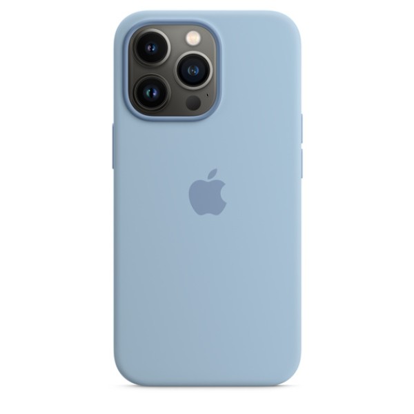 Чохол-накладка iPhone 13 Pro Apple Silicone Case 1:1 with MagSafe Blue Fog
