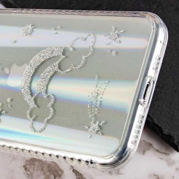 TPU+Glass чохол Aurora Space для Apple iPhone 11 Pro Max (6.5") Райдуга TPU+Glass чохол Aurora Space для Apple iPhone 11 Pro Max (6.5") Райдуга